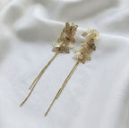 Butterfly Cascade Earrings · Karigaar