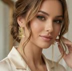 Butterfly Cascade Earrings · Karigaar