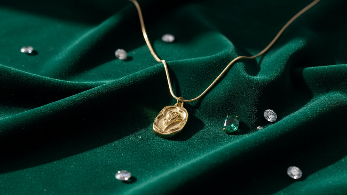 KARIGAAR Nature Muse Pendant – Timeless Minimal Design