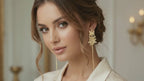 Butterfly Cascade Earrings · Karigaar