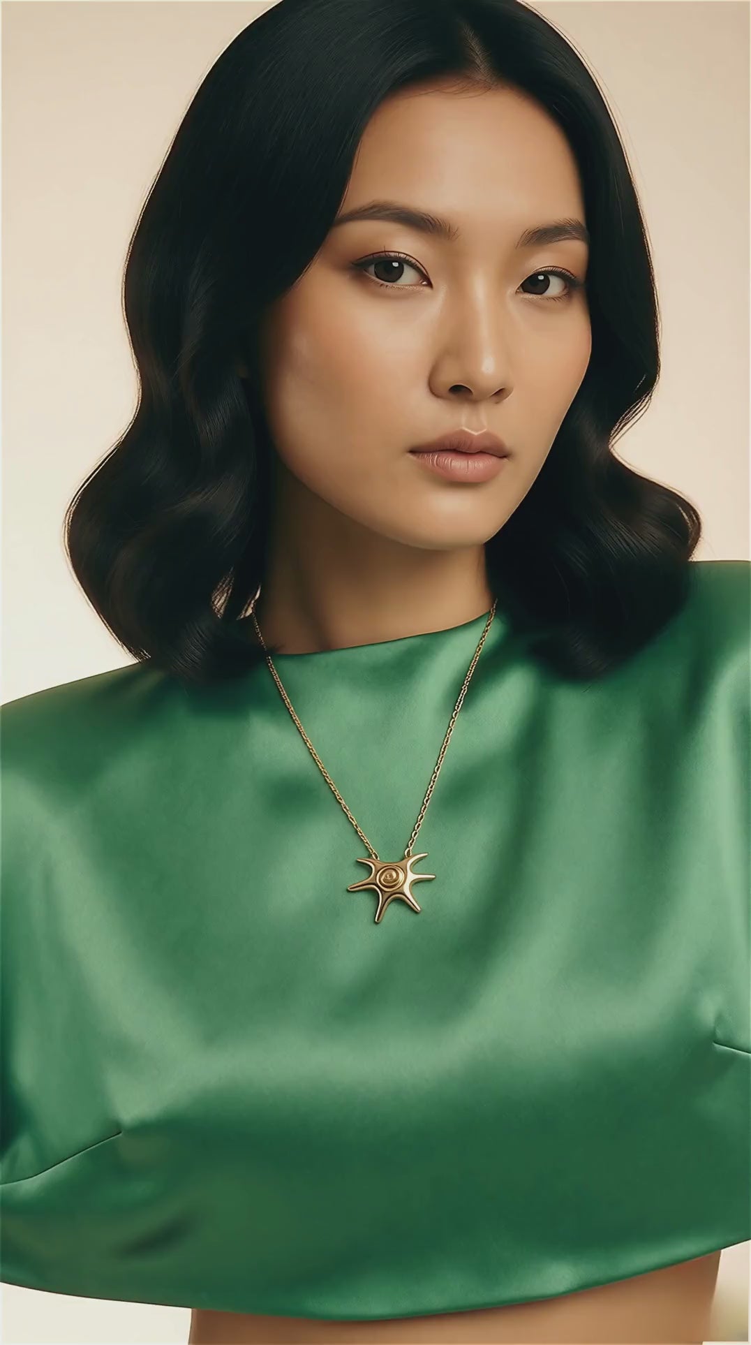 KARIGAAR Celestial Star Pendant – Modern Minimal Jewellery